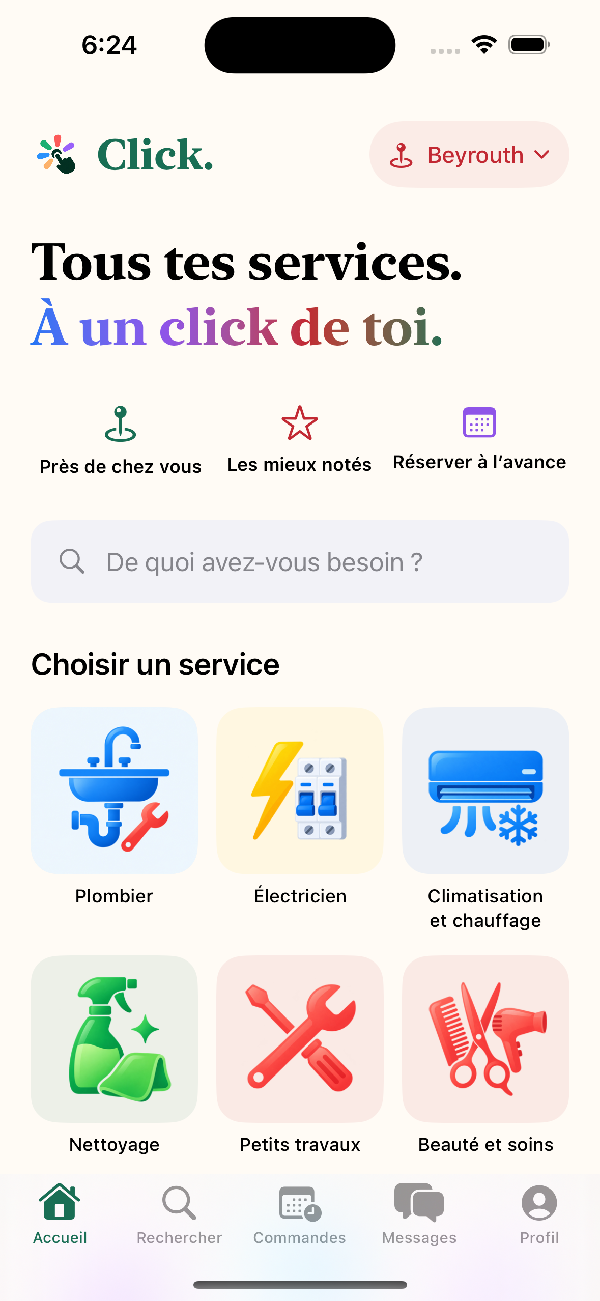Aperçu de l’app · Lancement à venir