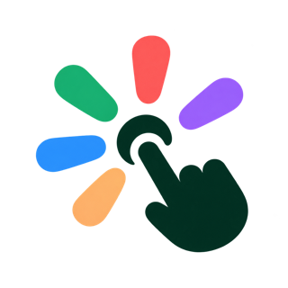 Click service illustration — logo