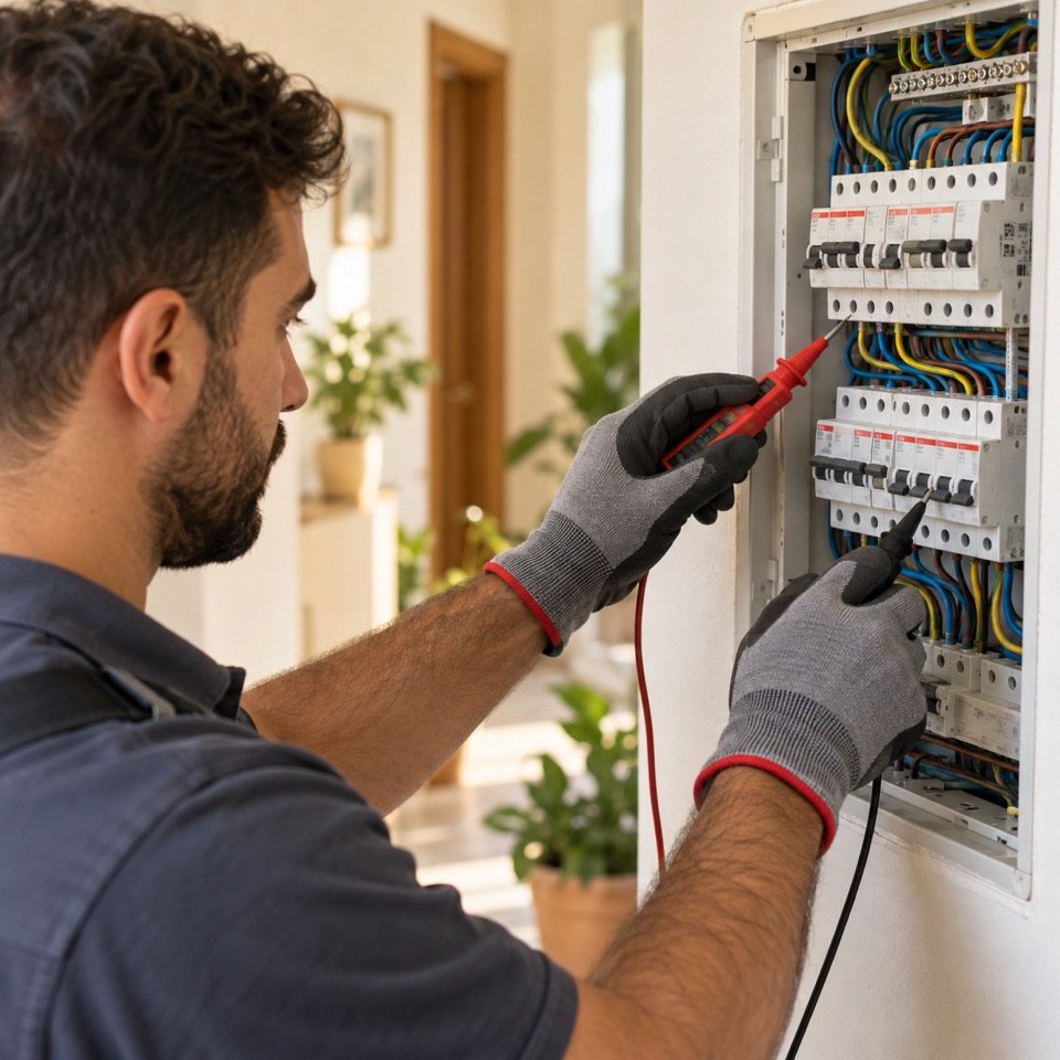 Click service illustration — work-electrical